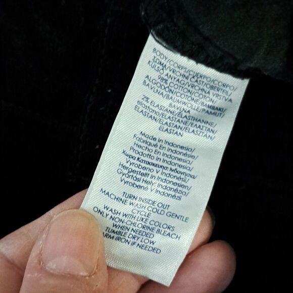 CHAPS Stylish Black Pants size 20W - Picture 4 of 6